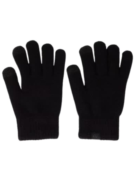 4F 4F Detské rukavice 4FJWAW25AGLOU154-20S Čierna
