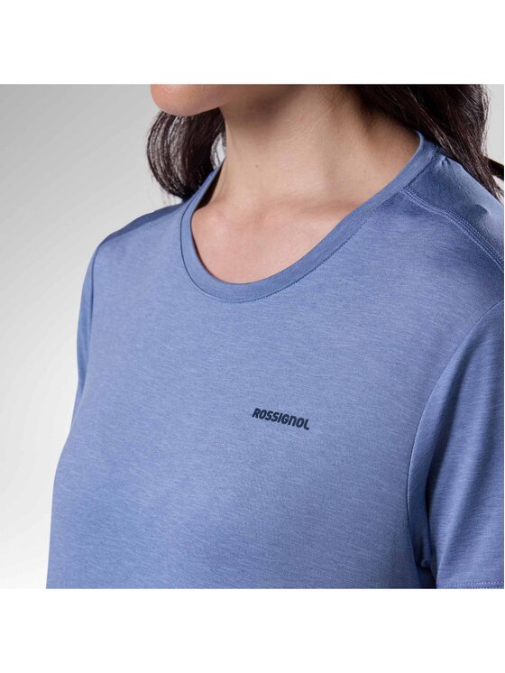 Rossignol Rossignol T-Shirt W Graphic Active Tee Niebieski Regular Fit
