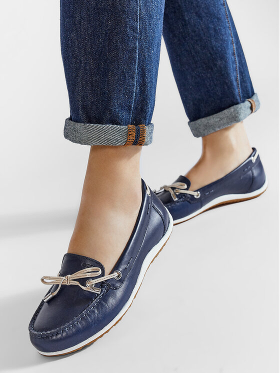 Geox Geox Mokasīni D Vega Moc B D92DNB 043BC C4EA5 Tumši zils