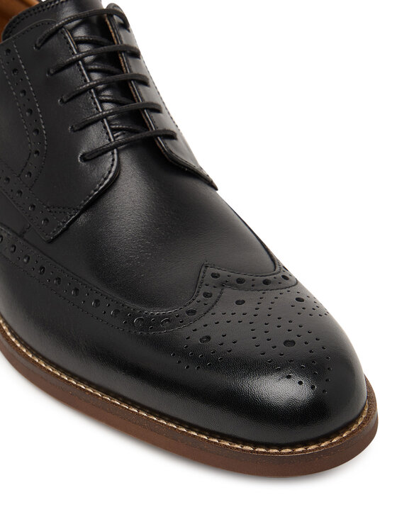 Clarks Clarks Pusbačiai CraftRemi Tip 26186390 Juoda