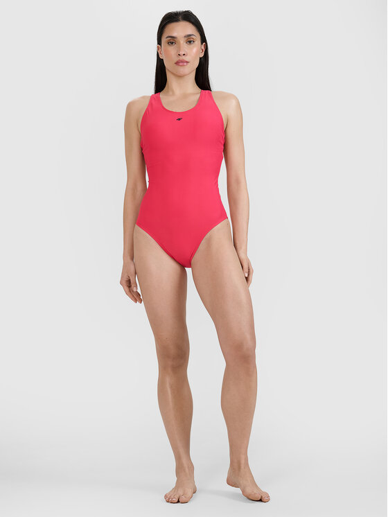 4F 4F Strój kąpielowy BEACHWEAR BASIC Różowy