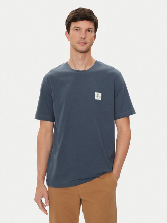 Marc O'Polo Marc O'Polo T-Shirt 426 2012 51384 Modrá Regular Fit