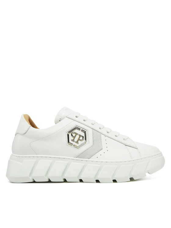PHILIPP PLEIN Sneakersy SAES USC0698 PLE075 Biela
