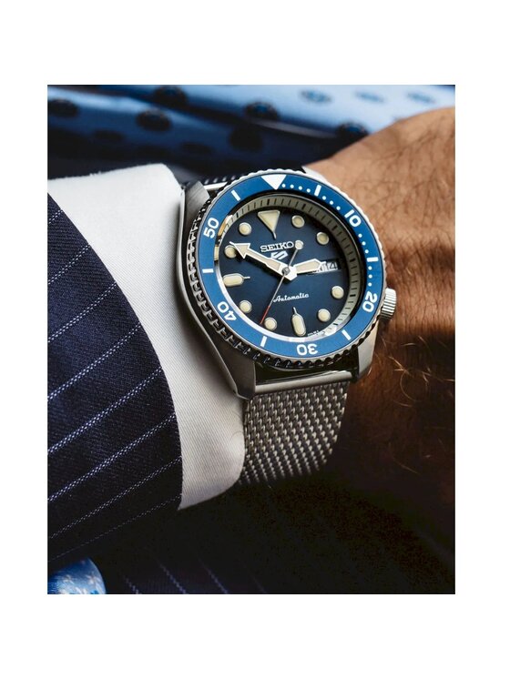 Seiko Seiko Hodinky SRPD Stříbrná