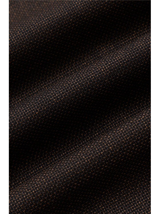 Lancerto Lancerto Kamizelka garniturowa Arrecife KA073126000011 Brązowy Slim Fit
