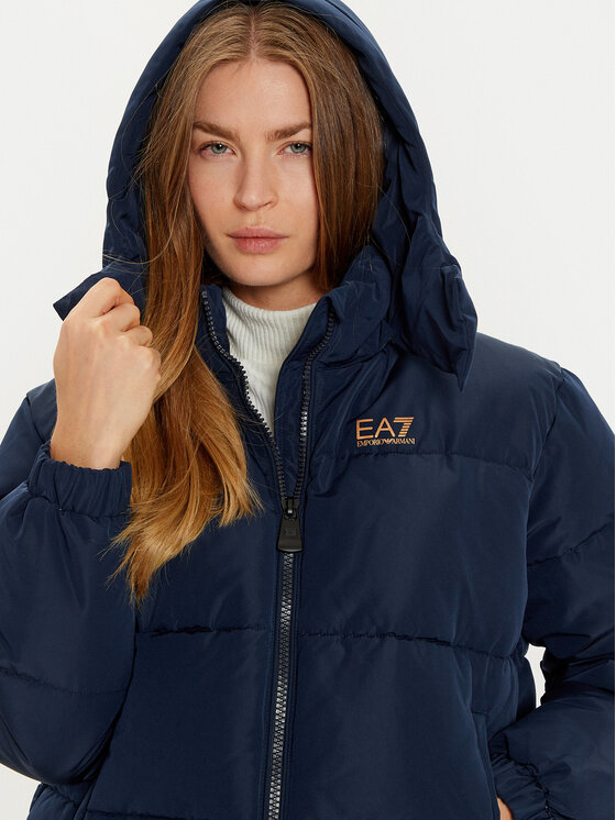 EA7 Emporio Armani EA7 Emporio Armani Kurtka zimowa 6DTB09 TN8AZ 0562 Granatowy Regular Fit