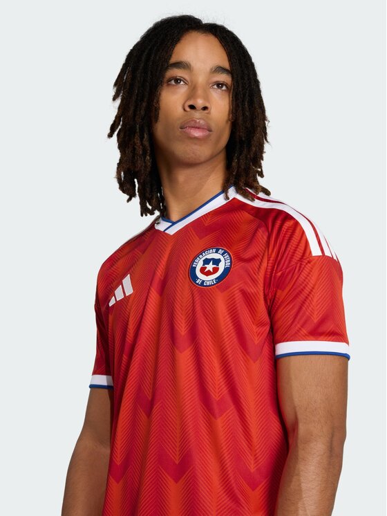 adidas adidas Koszulka techniczna Chile Czerwony Slim Fit
