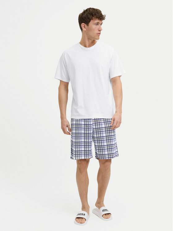 Jack&Jones Jack&Jones Pijama Max 12277165 Alb Standard Fit