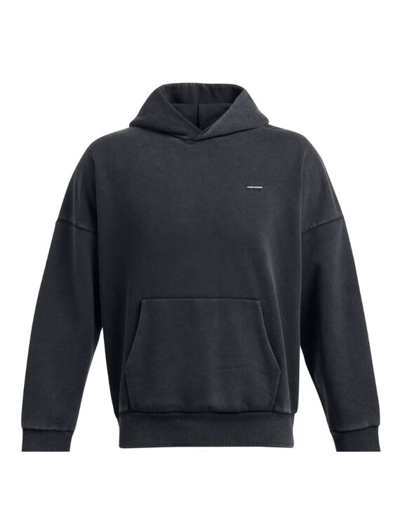 Under Armour Under Armour Bluza Icon HWT Flc Wash OS Hood Czarny Oversize