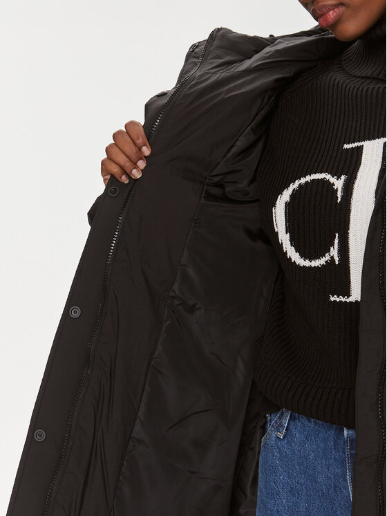 Calvin Klein Jeans Calvin Klein Jeans Winterjacke J20J221896 Schwarz Regular Fit