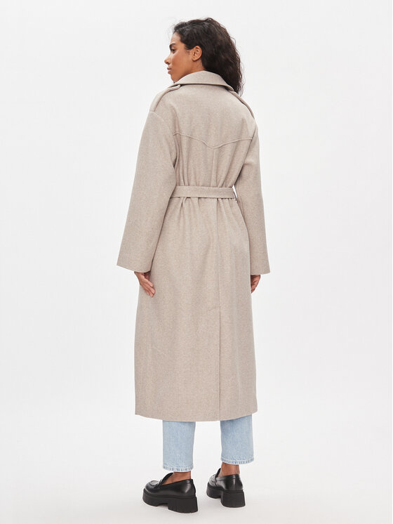 ONLY ONLY Trencz Nancy 15310681 Szary Regular Fit