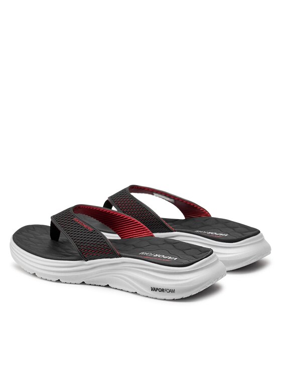 Skechers Skechers Japonki Vapor Foam Sandal 232894/BKRD Czarny