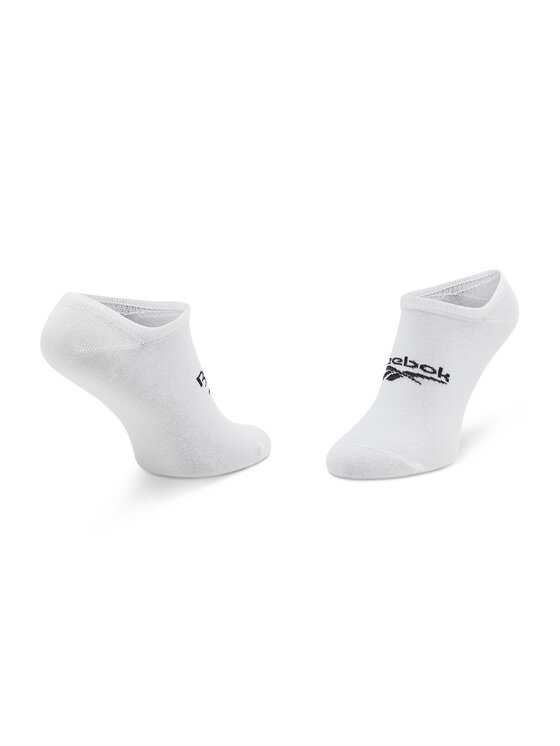 Reebok Reebok Krátke ponožky Cl Fo Invisible Sock 3P GG6678 Biela