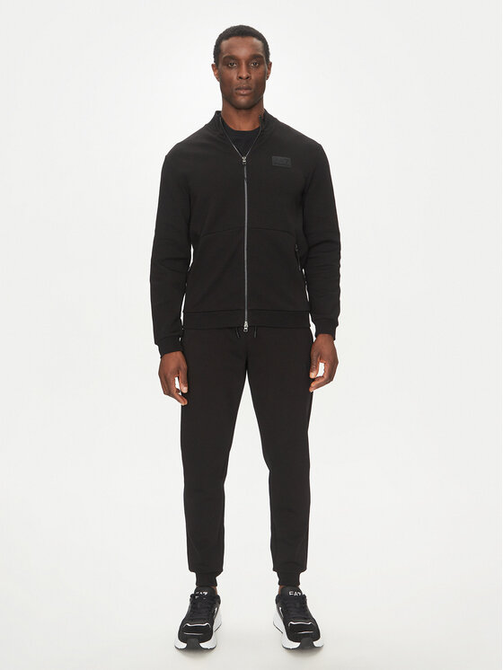 EA7 Emporio Armani EA7 Emporio Armani Mikina 7M000093 AF12116 UC001 Černá Regular Fit