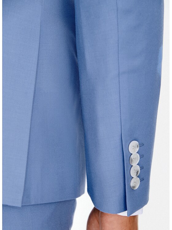 Pako Lorente Pako Lorente Marynarka P26SP-3G-003 Niebieski Slim Fit