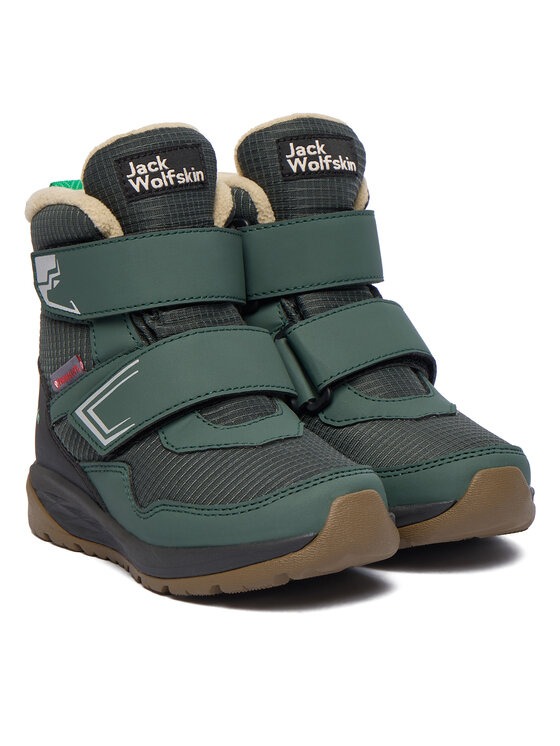 Jack Wolfskin Jack Wolfskin Sniego batai Polar Bear B Texapore Mid VC K A62144 E0206 Žalia