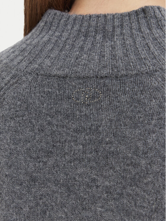 Liu Jo Liu Jo Φόρεμα υφασμάτινο WF6372 MS009 Γκρι Regular Fit