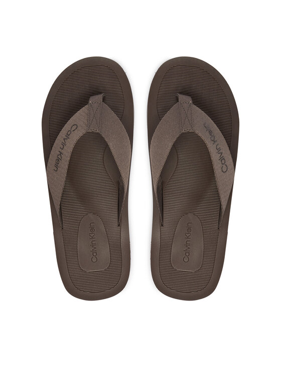 Calvin Klein Calvin Klein Japonke Logo Webbing Strap HM0HM02106 Rjava