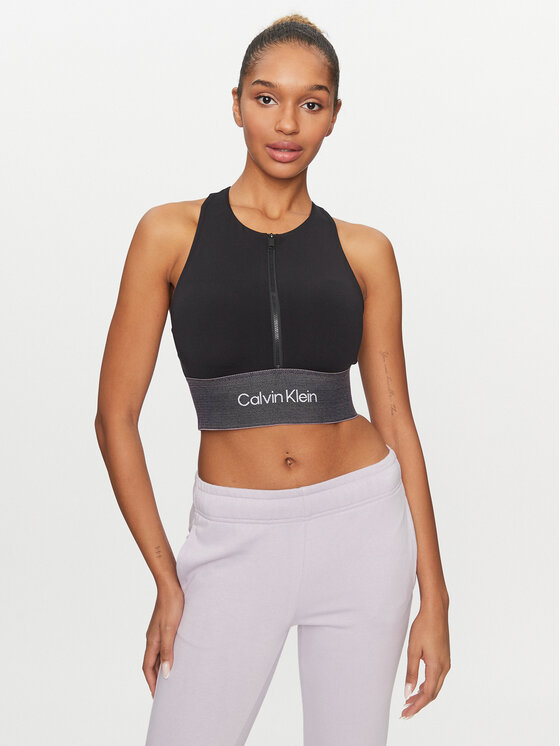 Calvin Klein Performance Sutien sport 00GWF3K142 Negru