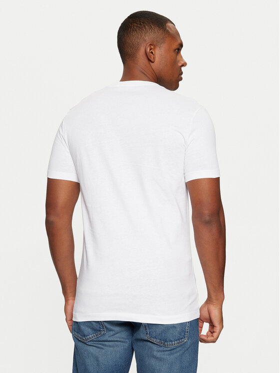 Calvin Klein Jeans Calvin Klein Jeans Majica J30J320936 Bela Slim Fit