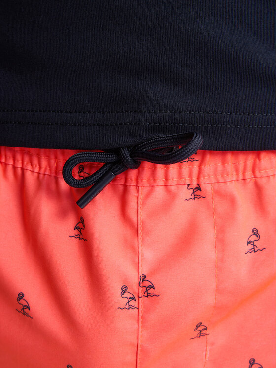 Petrol Industries Petrol Industries Pantaloni scurți pentru înot M-1050-SWS951 Portocaliu Regular Fit