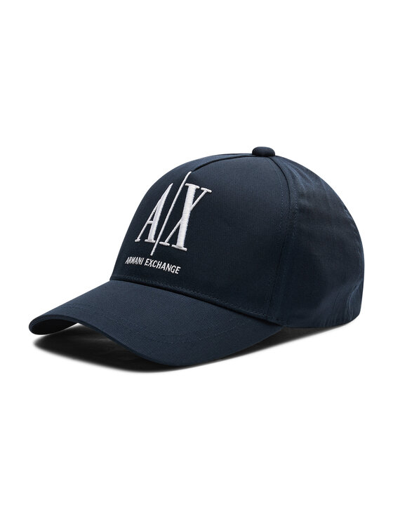 Czapka z daszkiem Armani Exchange, Grantowe, 954047 CC811 37735