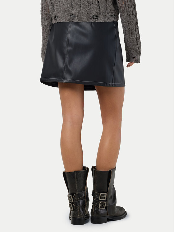 Noisy May Noisy May Gonna in similpelle Mandy 27030945 Nero Regular Fit