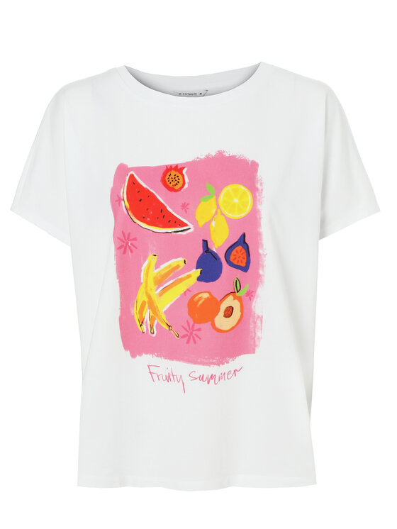 TATUUM TATUUM T-Shirt NILS 1 Biały Classic Fit