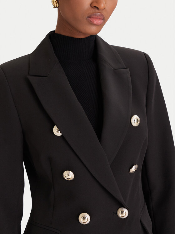 Rinascimento Rinascimento Sacou CFC0126227003 Negru Slim Fit