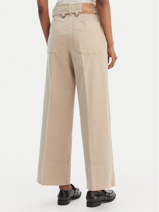 Marella Marella Pantaloni din material Nicchia 2613131074 Bej Regular Fit