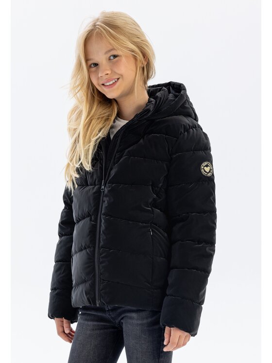 minoti minoti Kurtka zimowa 20coat53 Czarny Regular Fit