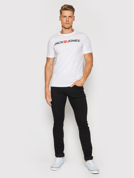 Jack&Jones Jack&Jones Set od 3 majice Corp Logo 12191330 Šarena Slim Fit