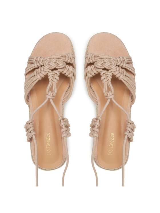 DeeZee DeeZee Espadrilles RT220681 Bézs