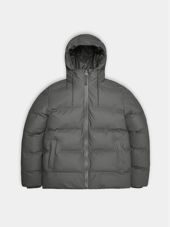 Rains Rains Geacă de iarnă 15120 Gri Regular Fit