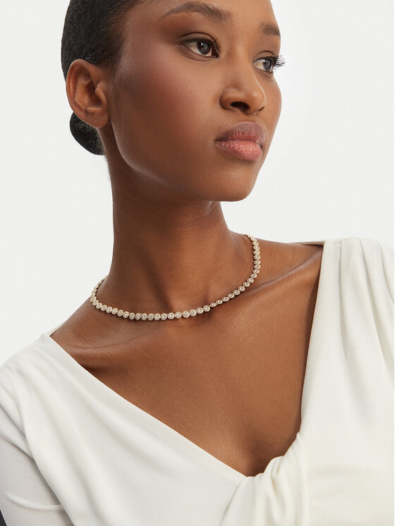 Swarovski Swarovski Kaelakee Una Angelic 5751560 Kuldne