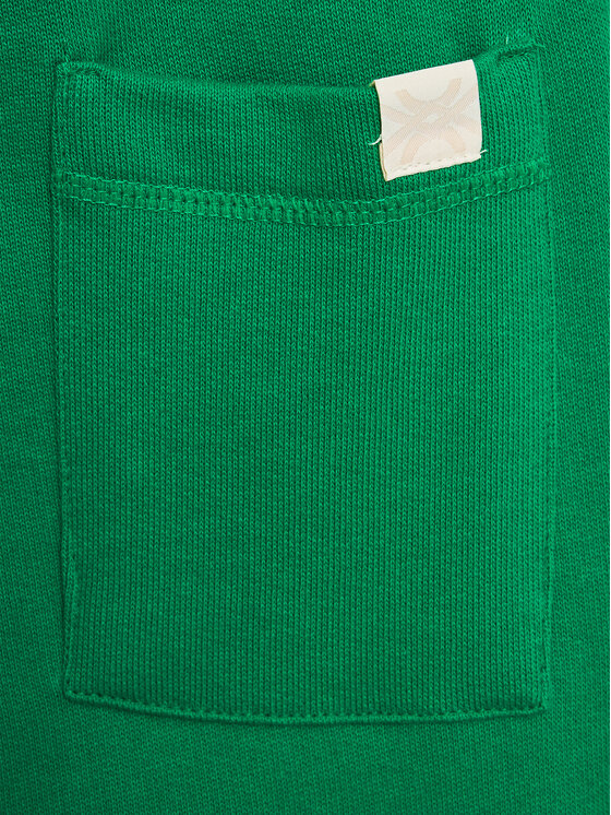 United Colors Of Benetton United Colors Of Benetton Teplákové nohavice 3J68CF01P Zelená Regular Fit