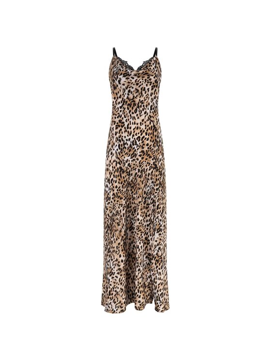 Guess Guess Sukienka letnia 174549 Kolorowy Classic Fit