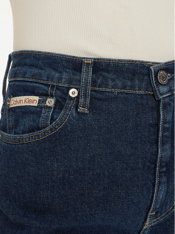 Calvin Klein Jeans Calvin Klein Jeans Džínsy J20J224520 Tmavomodrá Mom Fit
