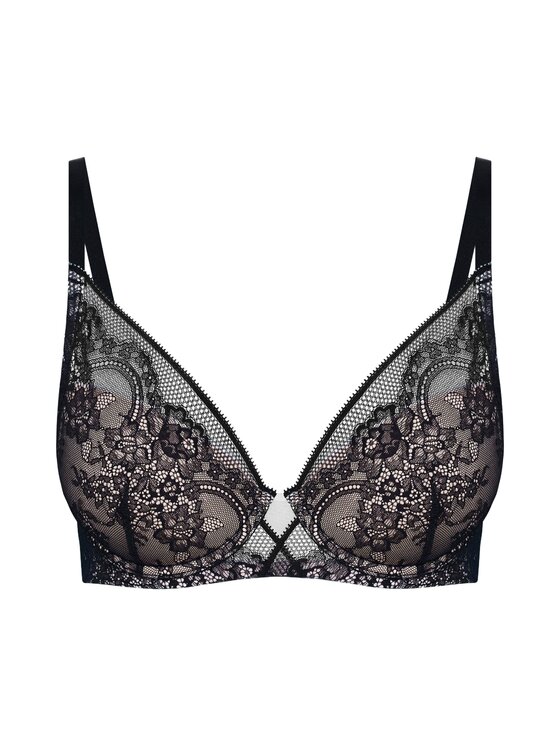 Esotiq Esotiq Biustonosz push-up 39449 Czarny