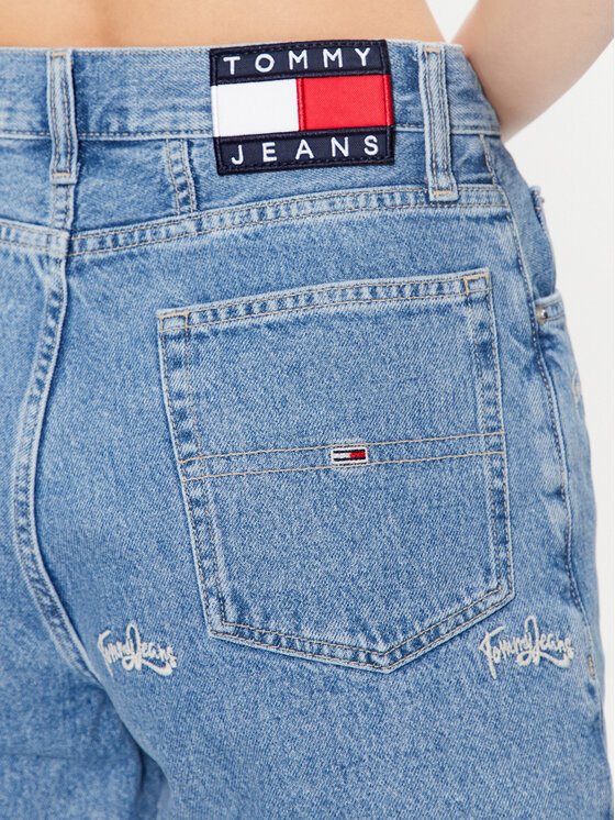 Tommy Jeans Tommy Jeans Дънкови шорти DW0DW15601 Син Regular Fit