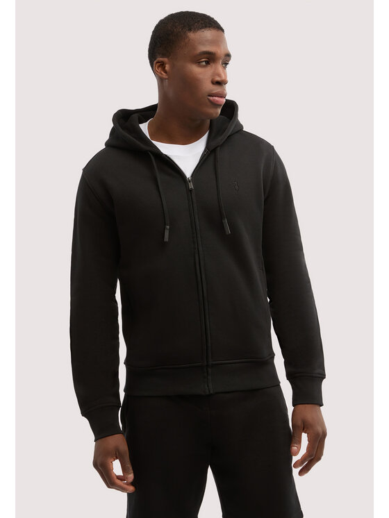 Trussardi Trussardi Felpa G8068000130N033 Nero Regular Fit