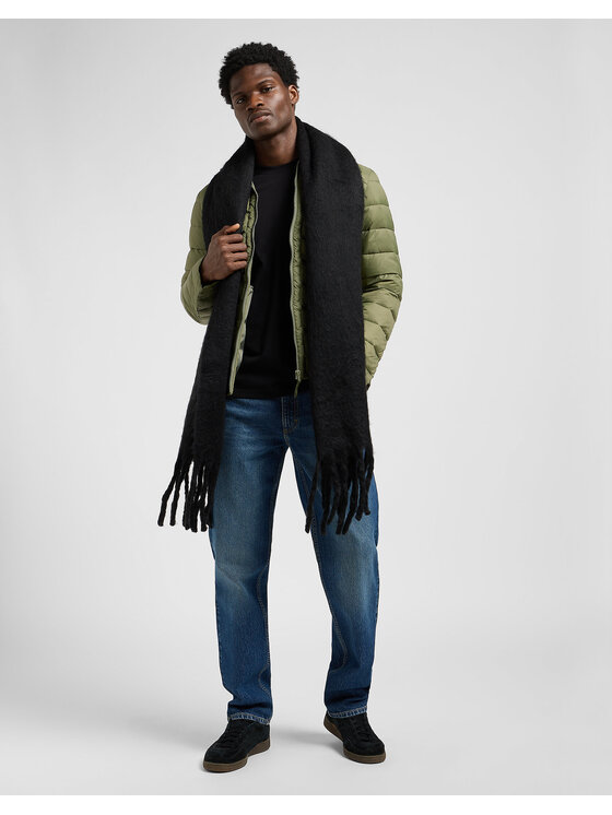 Lee Lee Kurtka zimowa PUFFER JACKET Zielony Regular Fit