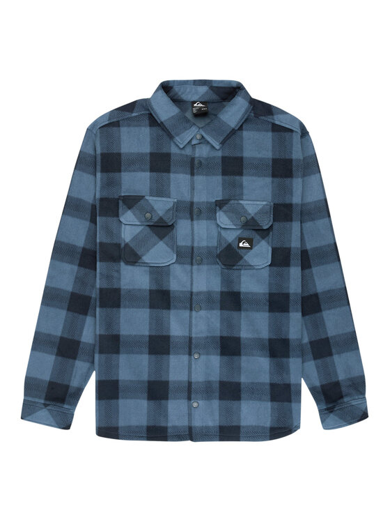 Quiksilver Quiksilver Риза Bering Strait Check EQYPF03075 Тъмносин Regular Fit