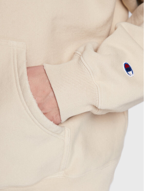 Champion Sweatshirt 217984 Beige Regular Fit Modivo