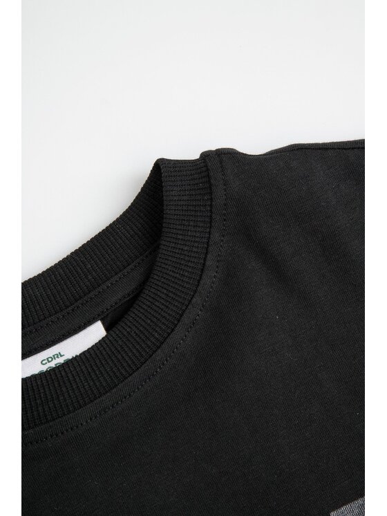 Coccodrillo Coccodrillo T-Shirt ZC6143202GBJ-021 Černá Regular Fit