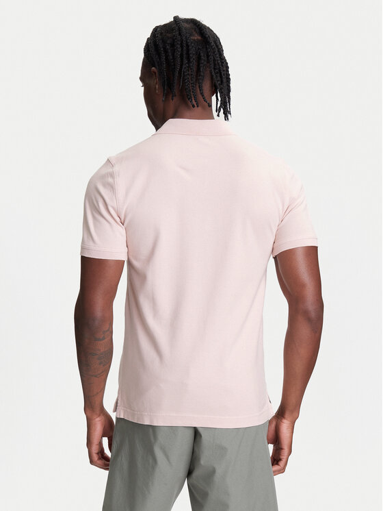 United Colors Of Benetton United Colors Of Benetton Polo särk 3WG9U301Z Roosa Slim Fit