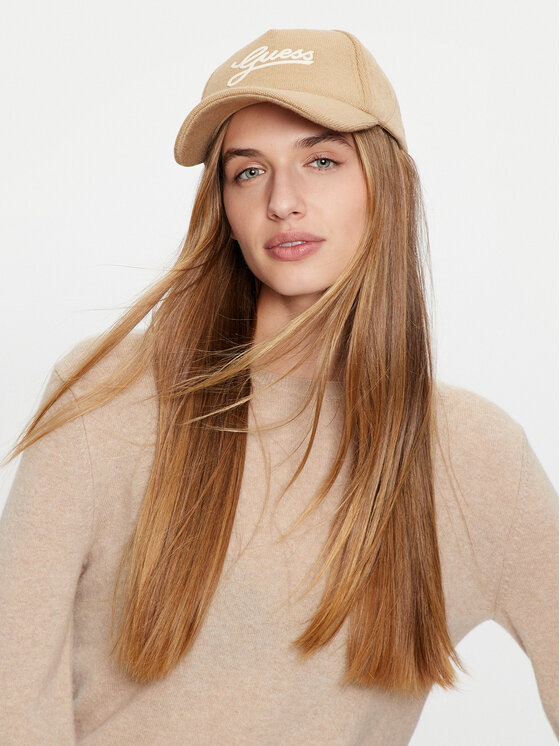 Guess Guess Šiltovka AW5182 WOL01 Béžová