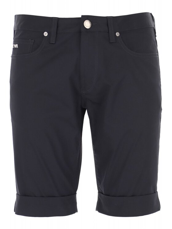 Emporio Armani Emporio Armani Šortky z materiálu 8N1PA6 1NJ7Z Tmavomodrá Regular Fit