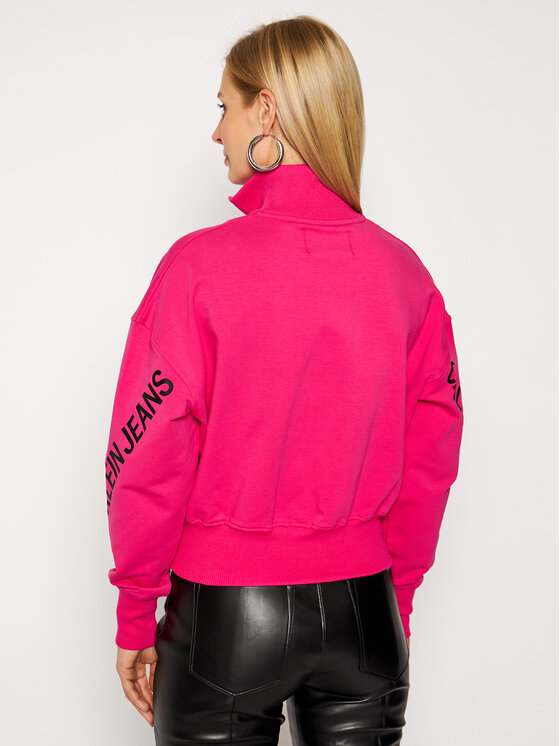 Calvin Klein Jeans Džemperis J20J214799 Rožinė Regular Fit • Modivo.lt