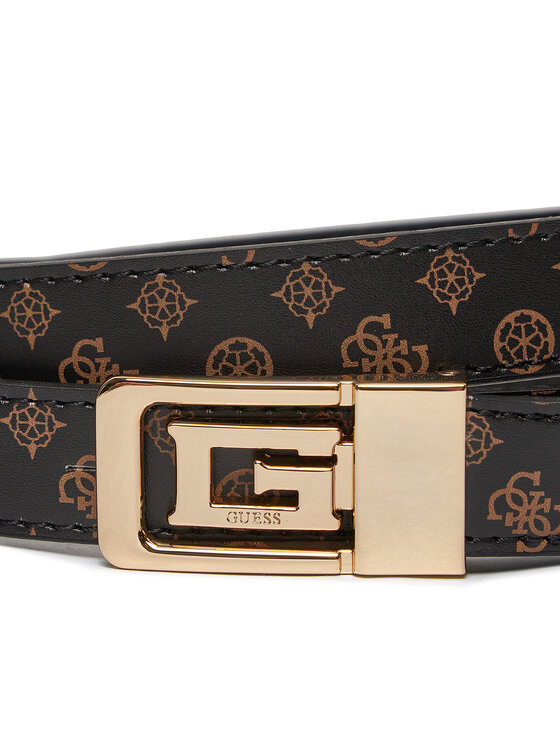 Guess Guess Dámsky opasok Arlena Logo (PS) Belts BW9137 P4320 Hnedá